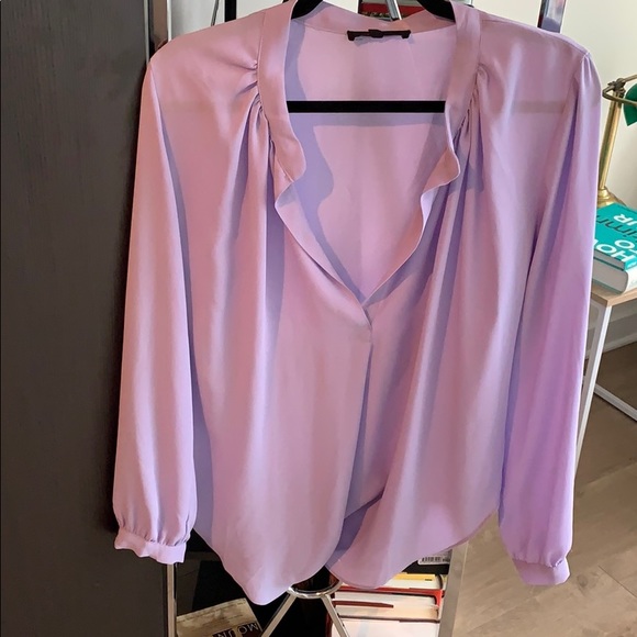 Olivaceous Tops - Olivaceous lavender blouse